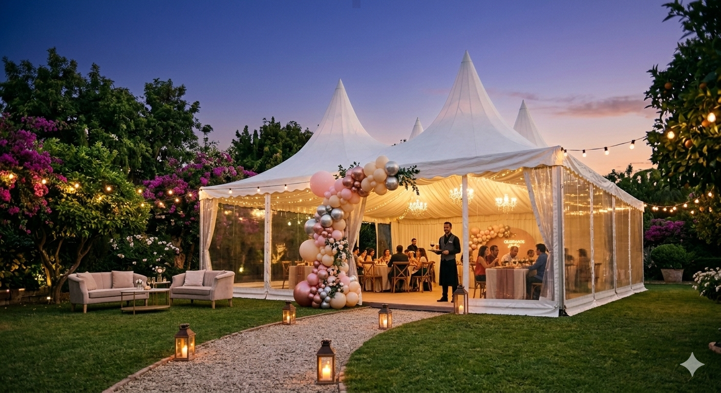 Renta de Carpas Profesionales: Protección y Estilo para tu Evento 1